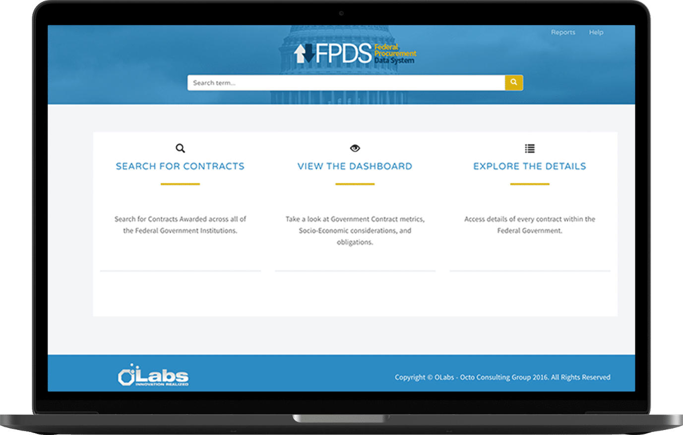 Octo - FPDS Federal Procurement Data System