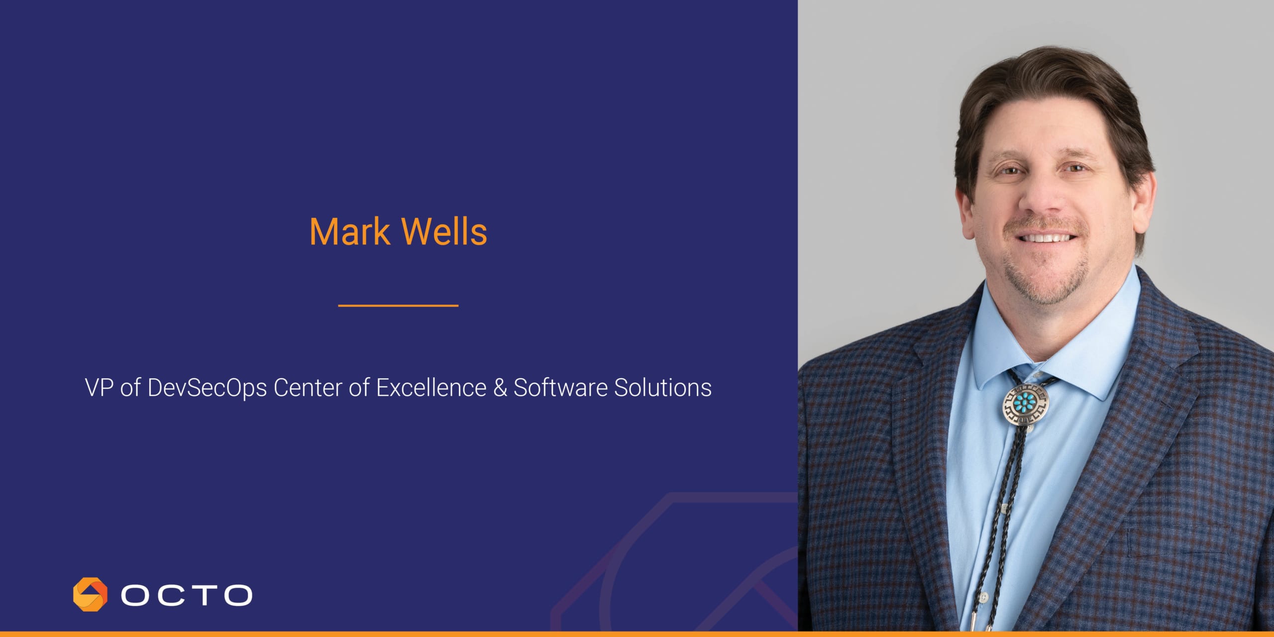 Mark Wells, VP of DevSecOps Center of Excellence & Software Solutions
